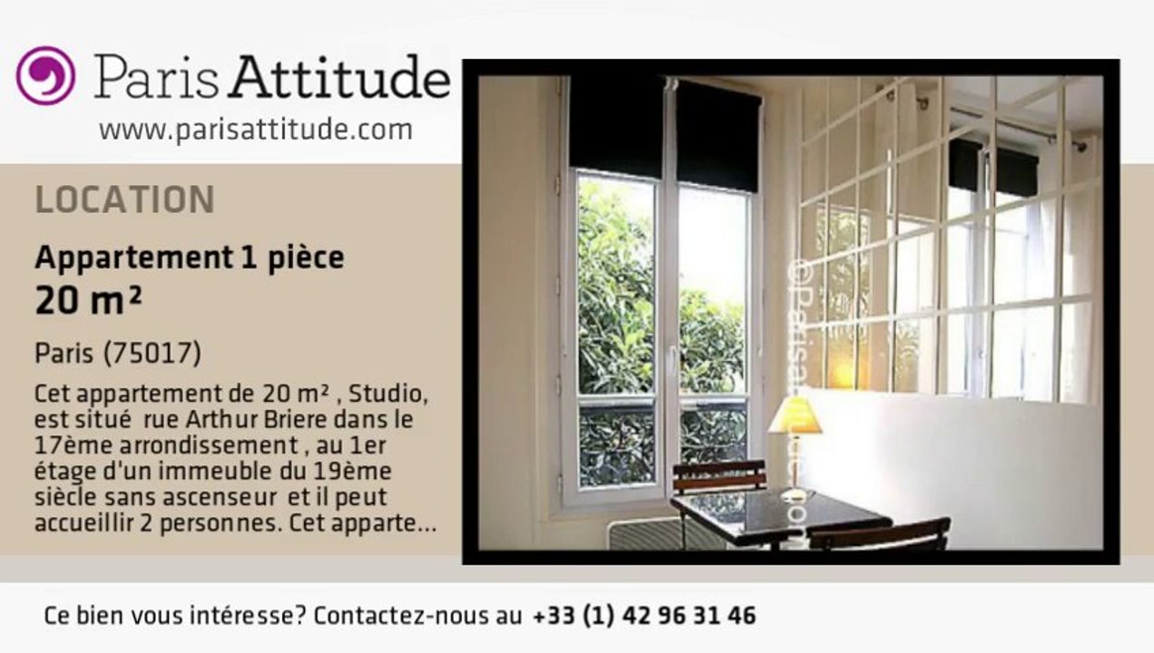 Appartement Studio à louer - Guy Moquet, Paris - Ref. 7060