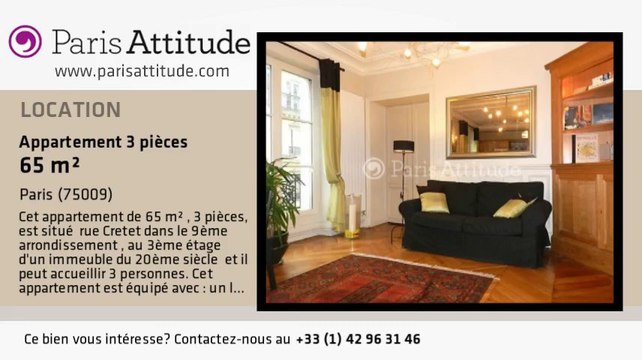 Appartement 2 Chambres à louer - Poissonnière, Paris - Ref. 7943