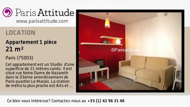 Appartement Studio à louer - Arts et Métier, Paris - Ref. 2202