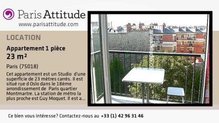 Appartement Studio à louer - Montmartre, Paris - Ref. 3726