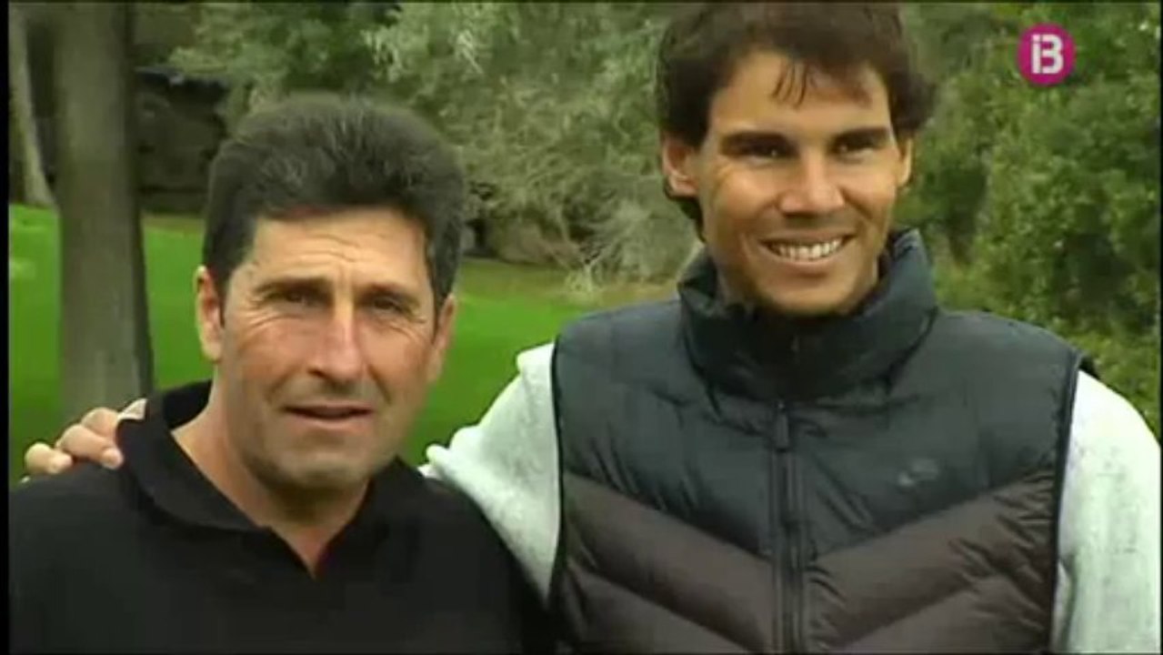 The presentation of charity golf tournament 'Olazábal & Nadal invitational' (Reportage IB3)