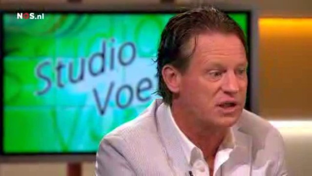 24-04-2011 Mario Been te gast bij Studio Voetbal