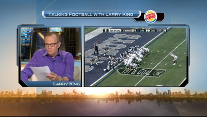 Larry King attempts sports highlights