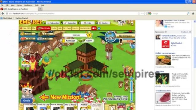 Social Empires Cheats For Cash [HD]