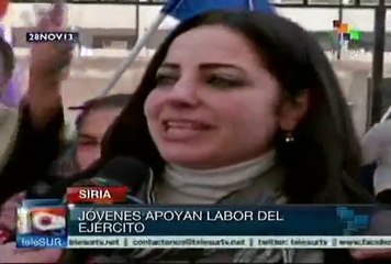 Damasco rinde homenaje a víctimas de ataques