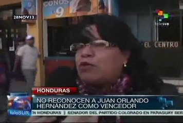 Tercer día de protestas contra resultados electorales en Honduras