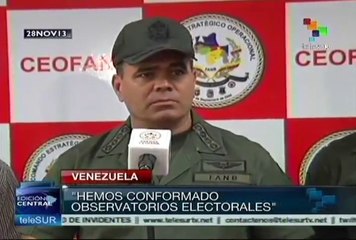Venezuela conforma observatorios electorales para el 8D