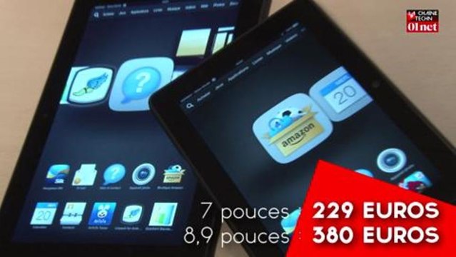 Kindle Fire HDX 7 et 8,9 pouces : les nouvelles tablettes d’Amazon gagnent en finesse et en performances