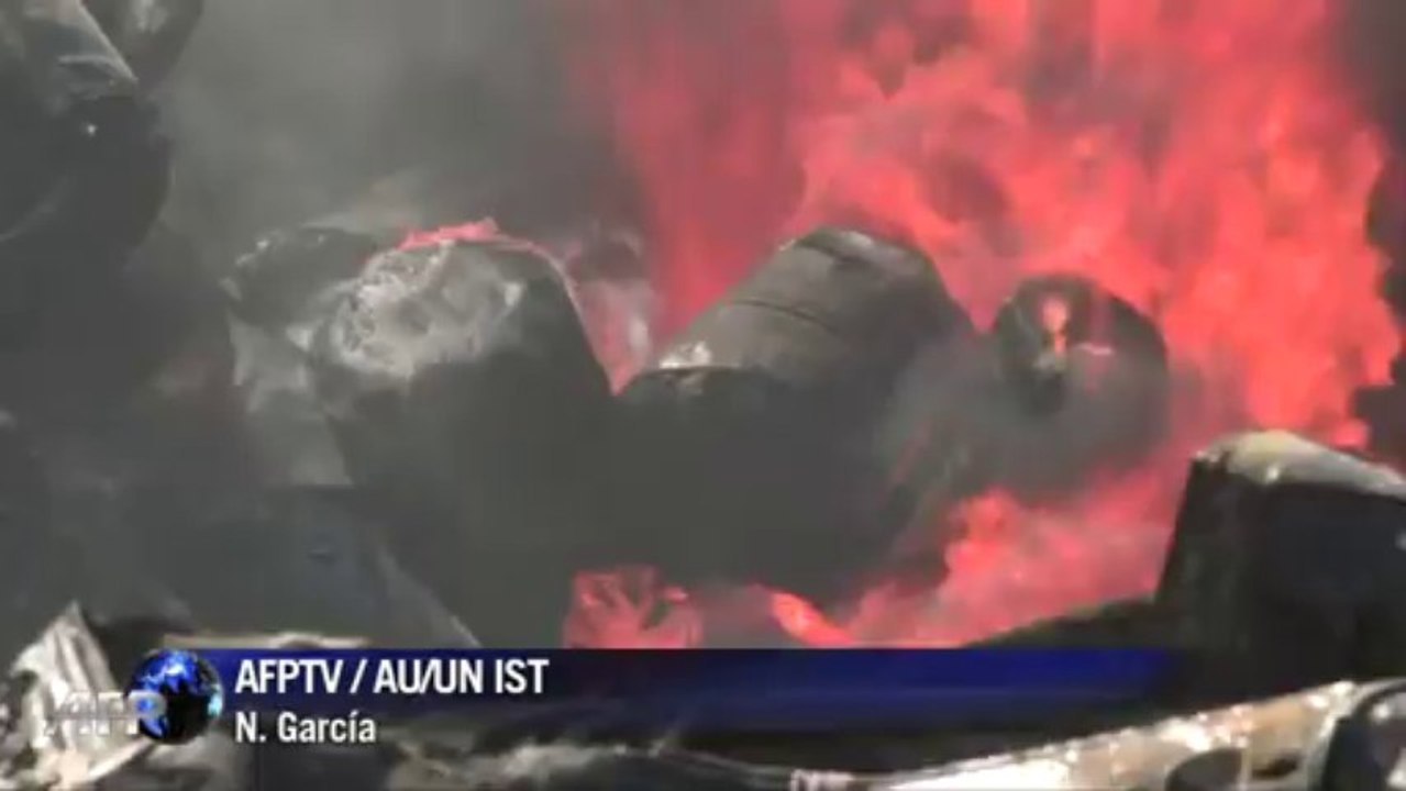 Más de 100 carros incendiados en Somalia