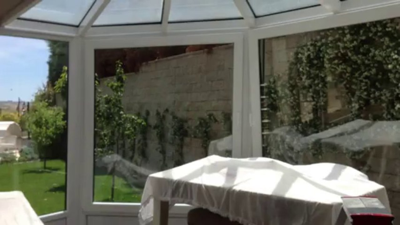 kış bahçesi tavan perdesi güneş kırıcı model