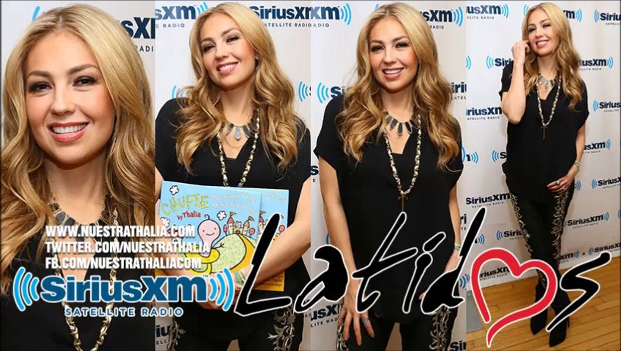 Entrevista exclusiva y diez canciones favoritas de Thalia en Latidos SiriusXM