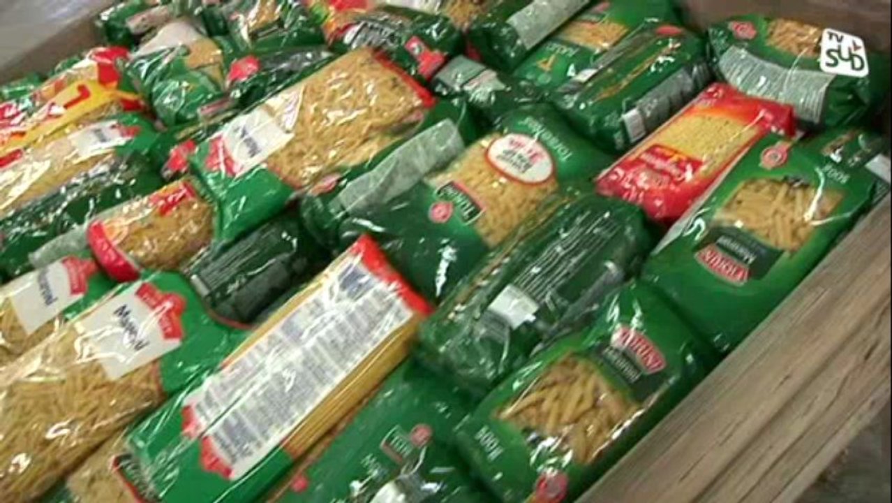banque alimentaire: faire un don au drive...