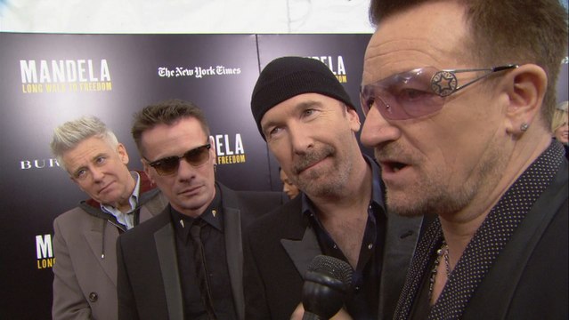 Bono And U2 Create Song Ordinary Love For Mandela Film