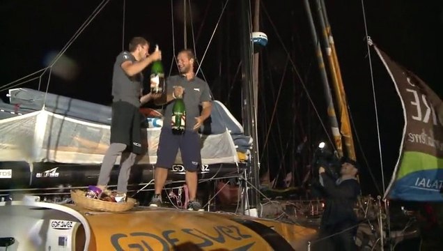 Class40 : Victoire de GDF SUEZ ! - Transat Jacques Vabre 2013