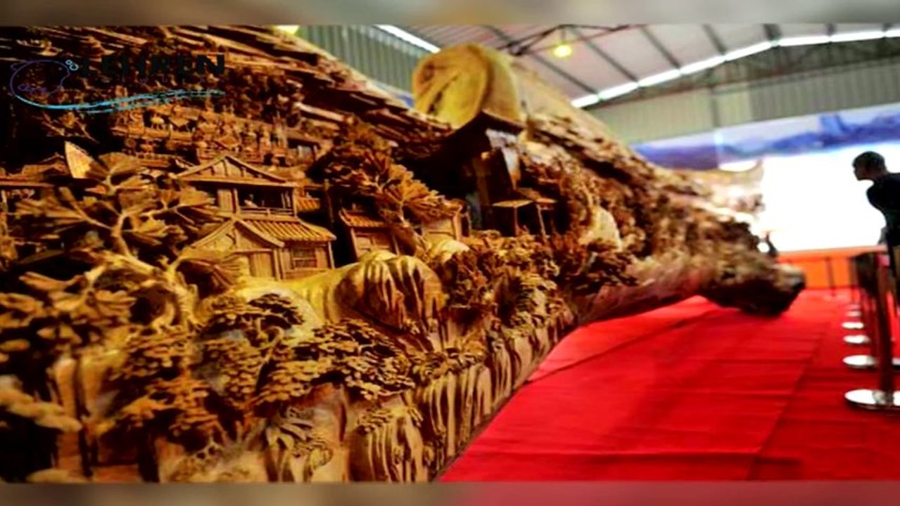 WOW What A Man Did With A Tree Trunk
