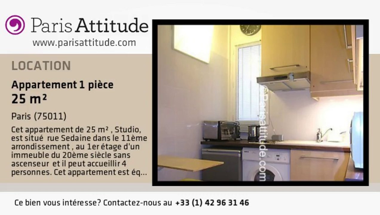 Appartement Studio à louer - Bastille, Paris - Ref. 5712