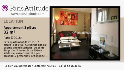 Appartement 1 Chambre à louer - Montmartre, Paris - Ref. 7485
