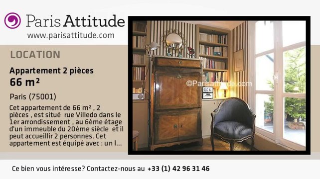 Appartement 1 Chambre à louer - Palais Royal, Paris - Ref. 7135