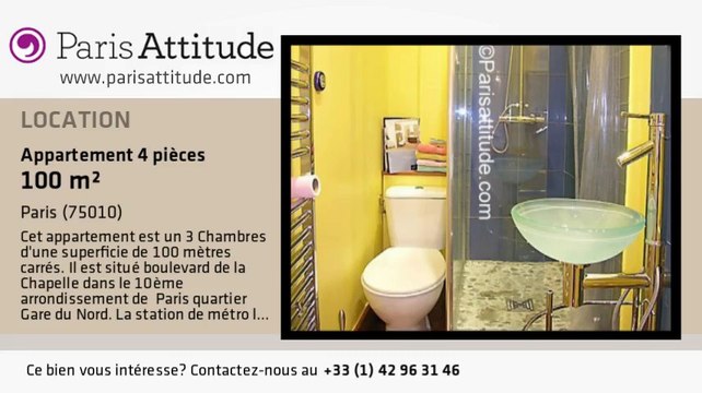 Appartement 3 Chambres à louer - Marx Dormoy, Paris - Ref. 2829