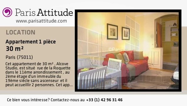 Appartement Alcove Studio à louer - Voltaire, Paris - Ref. 6484