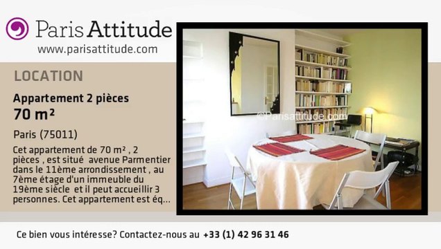 Appartement 1 Chambre à louer - Parmentier, Paris - Ref. 5462