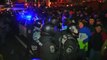 Clashes between Ukraine protesters and police