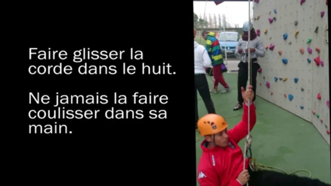 Rappel escalade (falcon,della rossa)