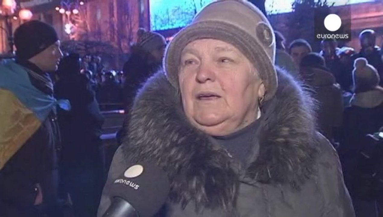 Ucraina: la protesta di Kiev contro il mancato accordo con l'Unione europea