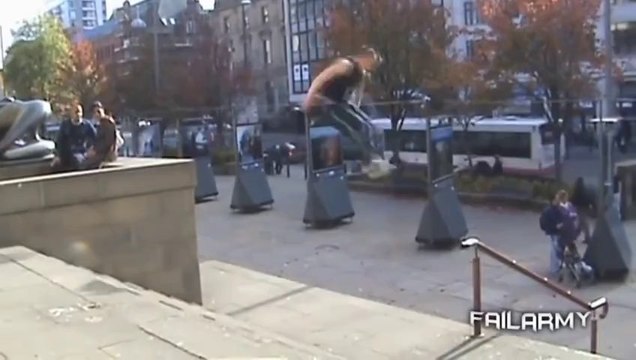 Most violent Parkour / Freerun Fails Compilation