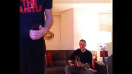 Danilo Gallinari'nin gitar keyfi