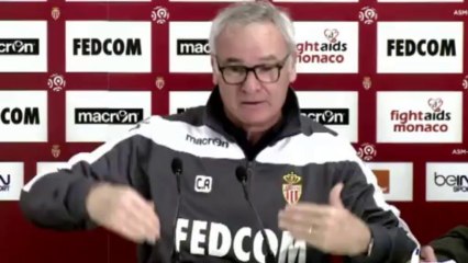 Ranieri wzbudza usmiech miksem włoskiego i francuskiego