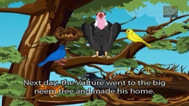 Jataka Tales - The Foolish Vulture - Birds Stories - Moral Stories for Children