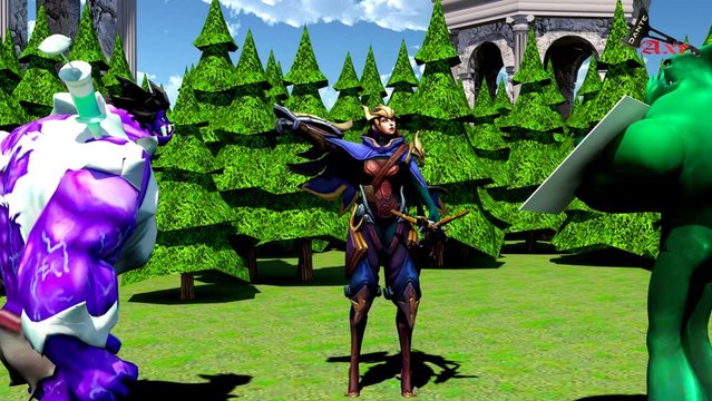 Angry Legends 2 - League of legends