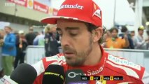 BBC F1: Fernando Alonso post race interview (2013 Brazilian Grand Prix)