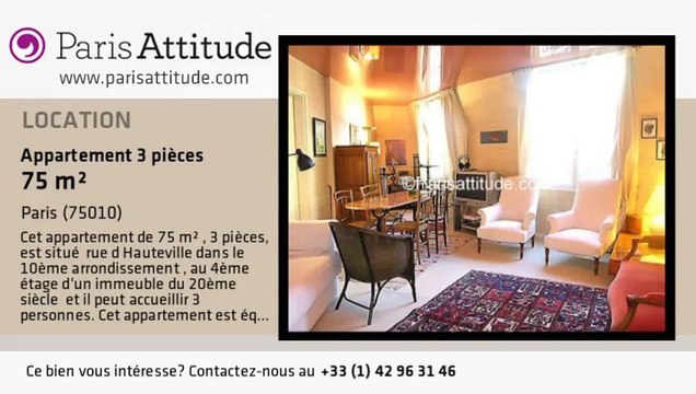Appartement 2 Chambres à louer - Poissonnière, Paris - Ref. 6843