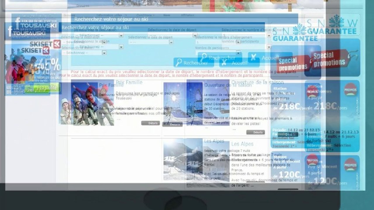 Séjour aussi tout compris entre amis avec Tousauski.fr