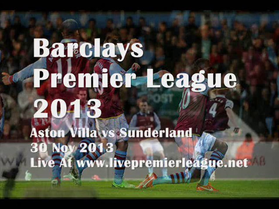 See Online Aston Villa vs Sunderland
