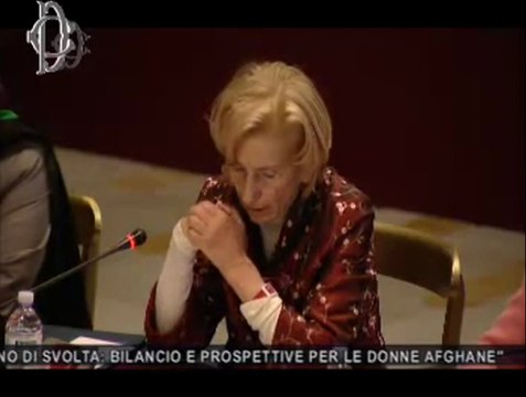 Roma - Afghanistan 2014 - Bilancio e prospettive per le donne - Emma Bonino (28.11.13)
