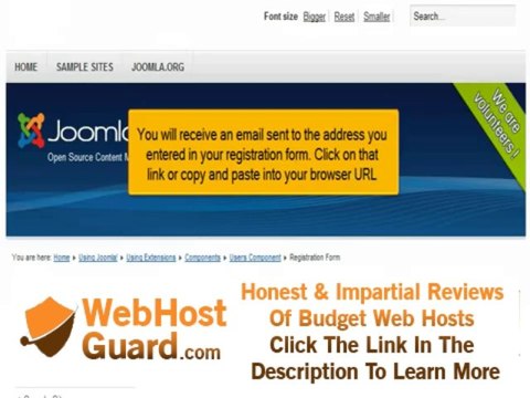 How to Register a new user account in Joomla | FastDot Cloud Hosting