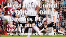 Watch Online West Ham United vs Fulham