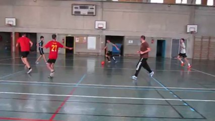 Entraînement foot en salle