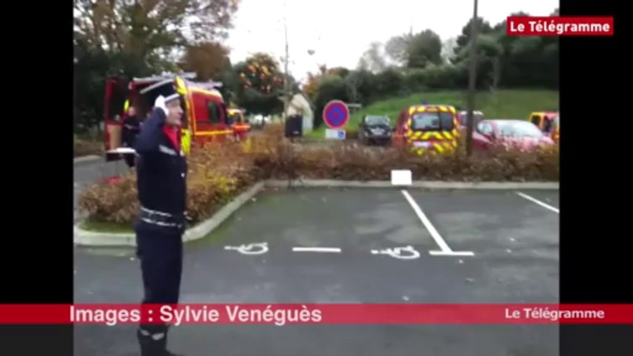 Lamballe. Prise de commandement chez les sapeurs-pompiers