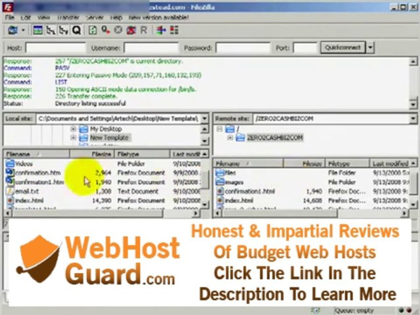 ⁣How To Use FileZilla 000WebHost FREE web hosting