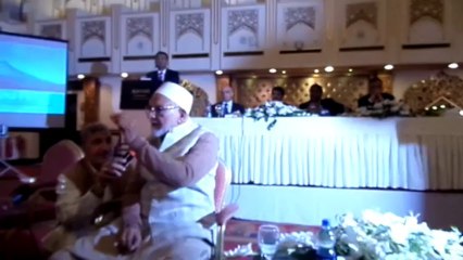 Marriott Hotel seminar '' Science for peace ''  Khatab  Khwaja Shamsuddin Azeemi