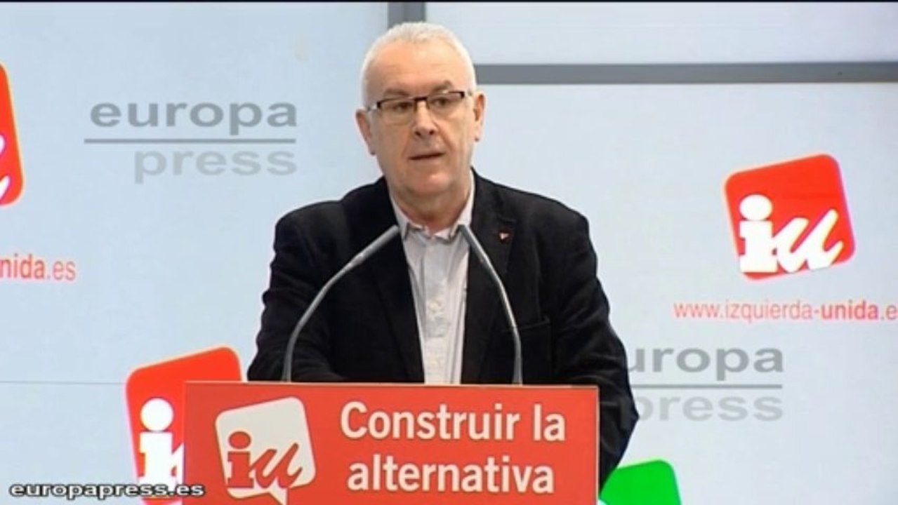 Cayo Lara afirma que IU derogará la LOMCE