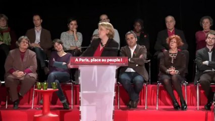 Meeting Place au Peuple à Paris, discours de Danielle Simonnet