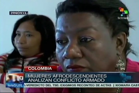 Mujeres afrodescendientes de Colombia aportan a los diálogos de paz