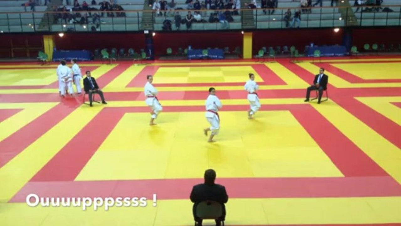 Coupe de france Karaté Katas 2013, équipe Séniors féminines