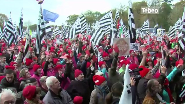 Carhaix. Pari réussi pour les bonnets rouges