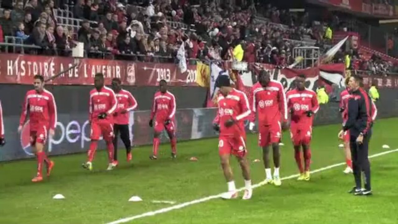VAFC-LOSC, l'échauffement